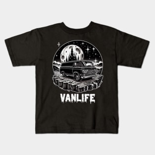 Moonlight Vanlife Kids T-Shirt